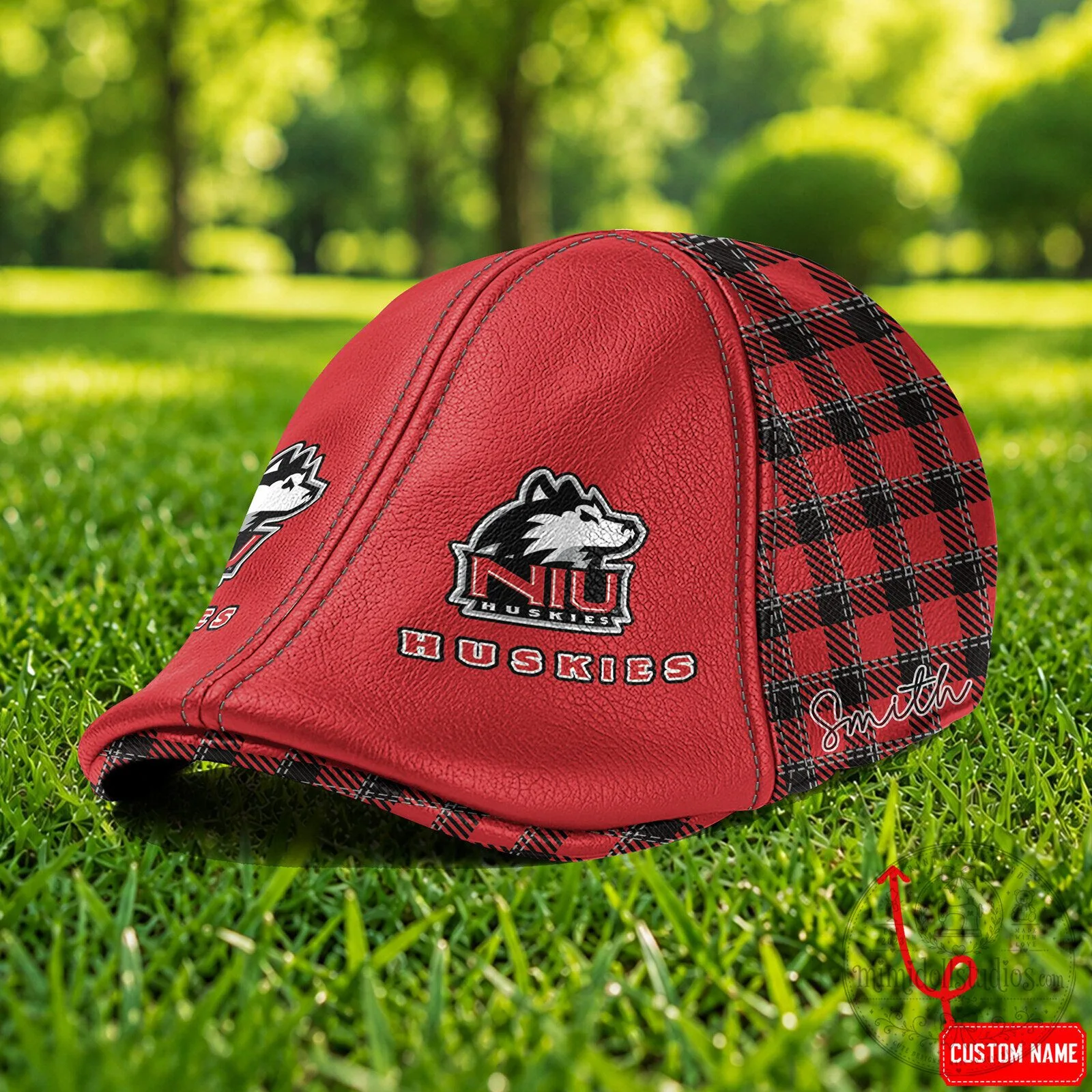 Northern Illinois Huskies NCAA Ivy League Flat Cap