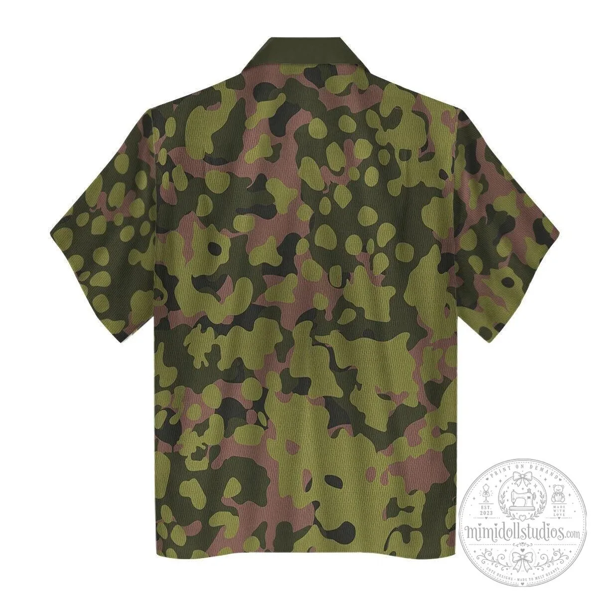 German World War II Waffen SS Oak Leaf Camouflage Hoodie and Pants Set 26 German World War II Waffen SS Oak Leaf Camouflage Hoodie and Pants Set