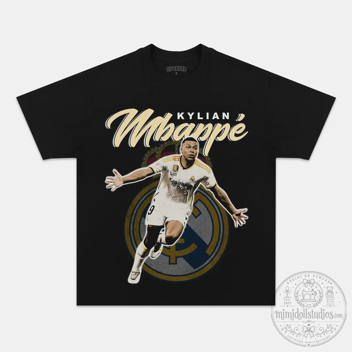 Kylian Mbappe Real Madrid Football Club Fan T-Shirt 6 Kylian Mbappe Real Madrid Football Club Fan T-Shirt