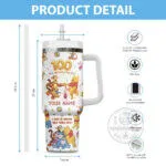 Personalized Winnie the Pooh 100th Anniversary Friendship 40oz Tumbler 31 Personalized Winnie the Pooh 100th Anniversary Friendship 40oz Tumbler
