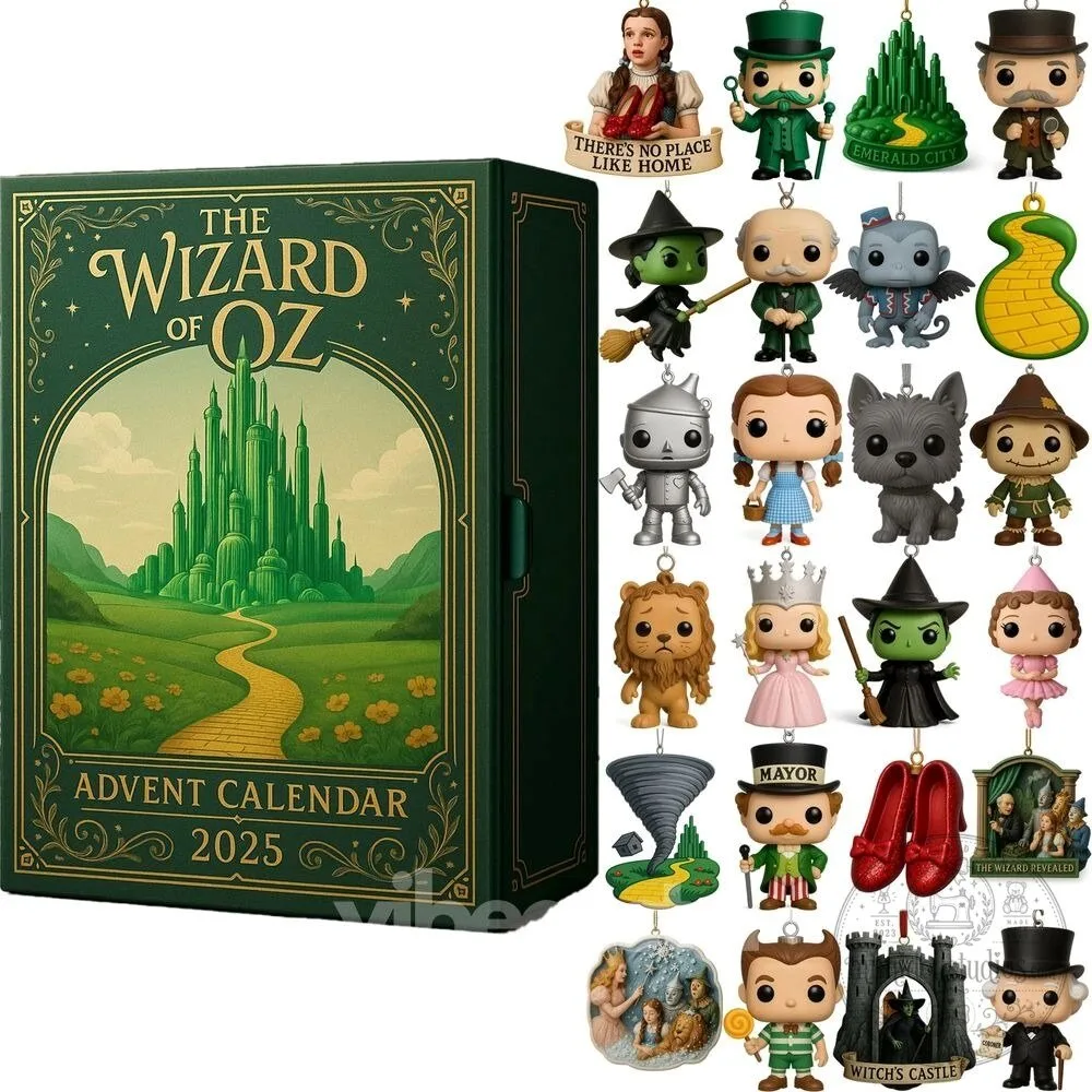 The Wizard of Oz 2025 Advent Calendar with Funko Pop Ornaments