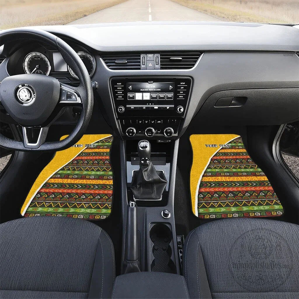 Personalized African Tribal Geometric Heritage Pattern Car Floor Mats 8 Personalized African Tribal Geometric Heritage Pattern Car Floor Mats