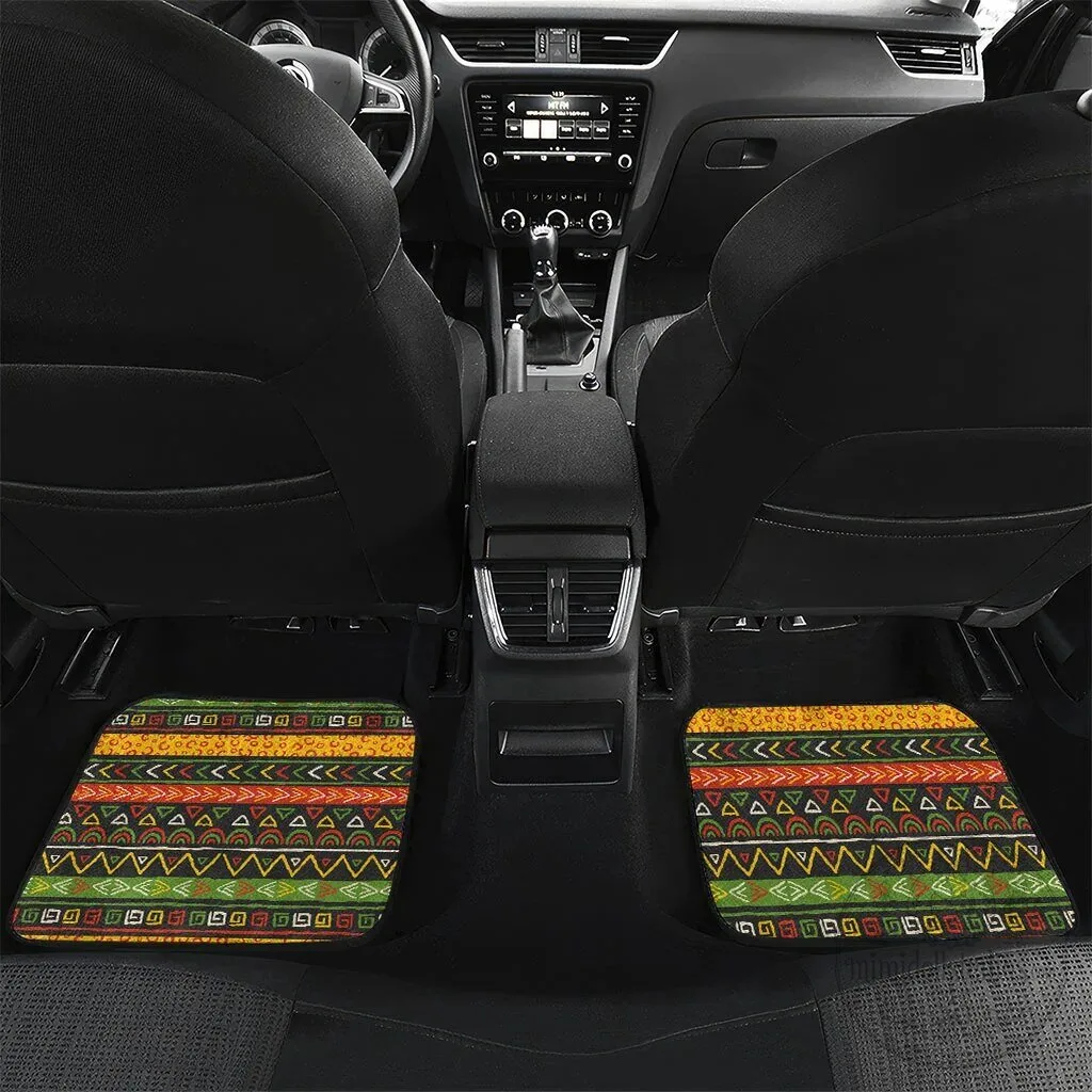 Personalized African Tribal Geometric Heritage Pattern Car Floor Mats 9 Personalized African Tribal Geometric Heritage Pattern Car Floor Mats