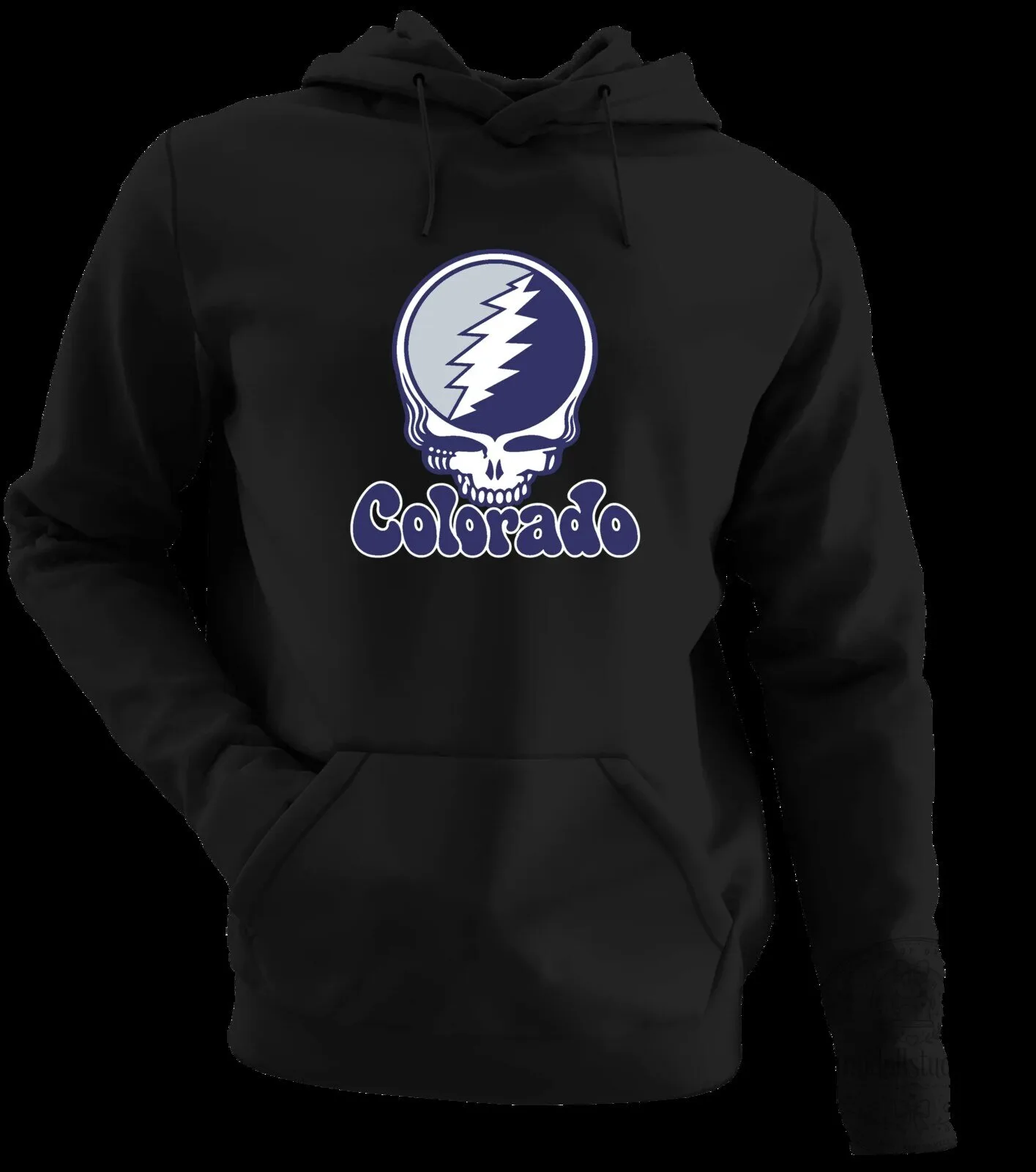 Grateful Dead Steal Your Face Colorado Baseball Skull Hoodie 2 Grateful Dead Steal Your Face Colorado Baseball Skull Hoodie