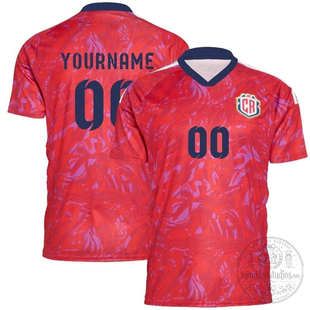 Costa Rica World Cup 2026 Custom Football Jersey