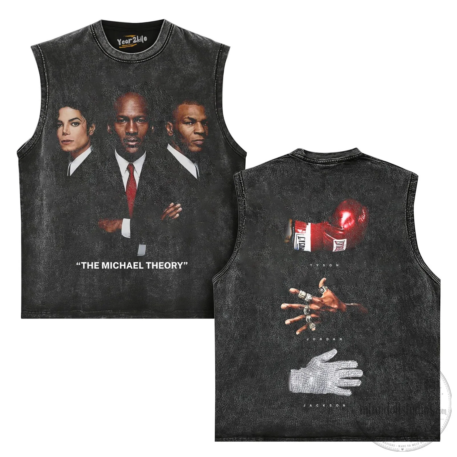 Michael Jordan Michael Jackson Mike Tyson The Michael Theory T-Shirt 11 Michael Jordan Michael Jackson Mike Tyson The Michael Theory T-Shirt