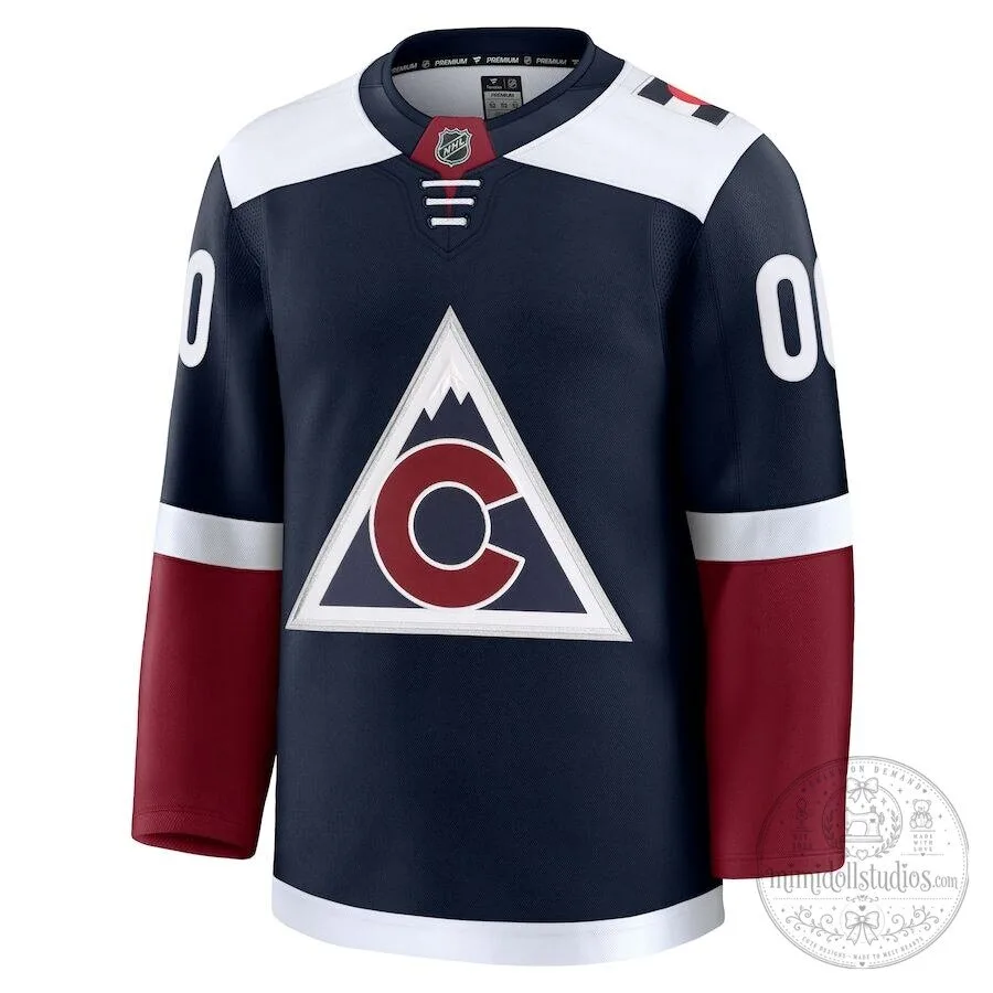 Colorado Avalanche NHL Alternate Premium Custom Hockey Jersey